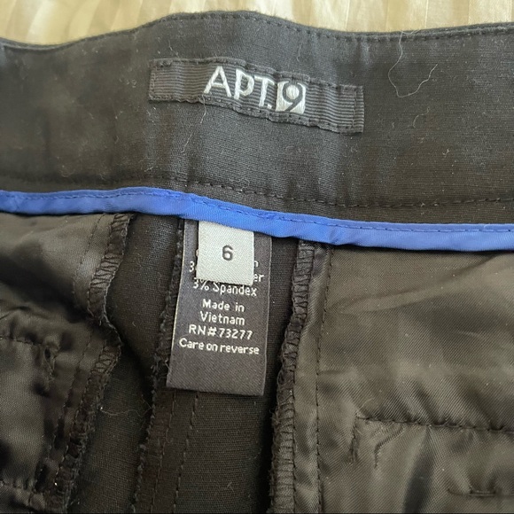 Bundle of 4 black shorts size medium or size 6 - Picture 11 of 14